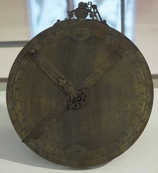 Astronomical astrolabe, 1598