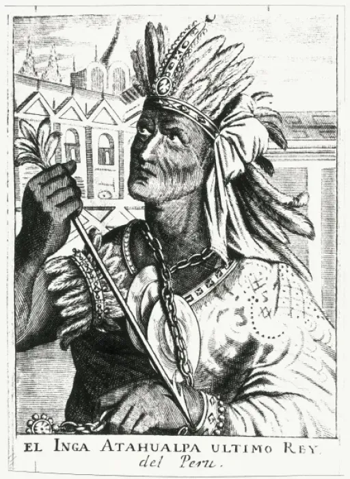 Framed Print : ATAHUALLPA (1502-1533). Inca king (1532-1533) Framed Print : ATAHUALLPA (1502-1533). Inca king (1532-1533)