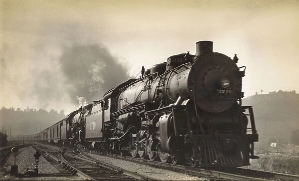 Atchison Topeka and Santa Fe Railroad, California, USA
