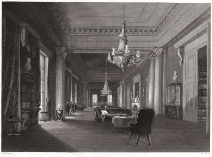 Framed Print : Athenaeum Drawing Room Framed Print : Athenaeum Drawing Room