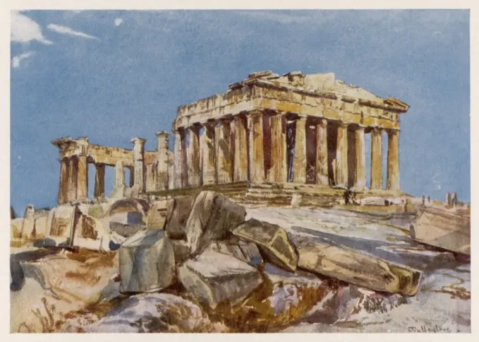 Framed Print : Athens / Acropolis / Parthen Framed Print : Athens / Acropolis / Parthen