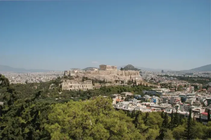 Framed Print : Athens. Panoramic view of the Acropolis Framed Print : Athens. Panoramic view of the Acropolis