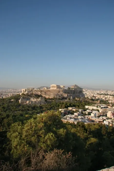 Framed Print : Athens. Panoramic view of the Acropolis. Sunset Framed Print : Athens. Panoramic view of the Acropolis. Sunset