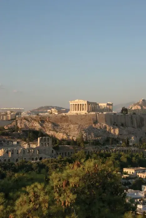 Framed Print : Athens. Panoramic view of the Acropolis. Sunset Framed Print : Athens. Panoramic view of the Acropolis. Sunset