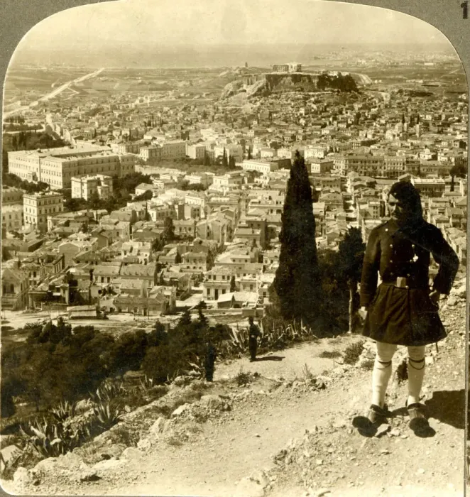 Framed Print : Athens, south-west from Lykabettos Framed Print : Athens, south-west from Lykabettos