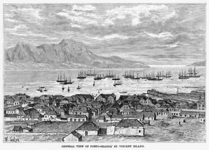 Framed Print : Atlantic Cape Verde Is Framed Print : Atlantic Cape Verde Is