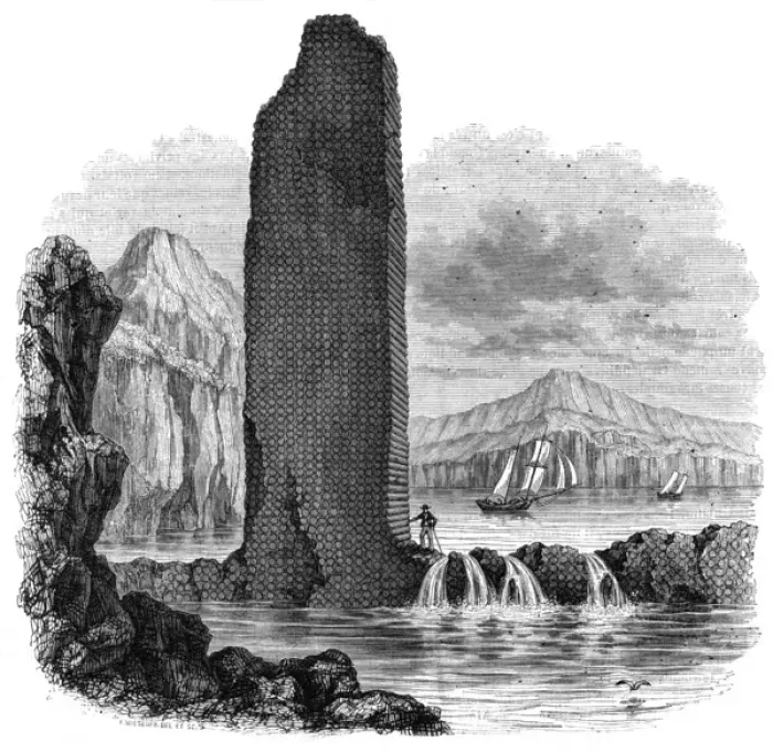 Framed Print : Atlantic / St Helena 1841 Framed Print : Atlantic / St Helena 1841