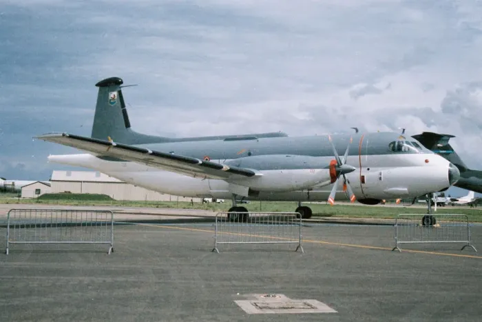 Framed Print : Atlantique at Fairford Framed Print : Atlantique at Fairford