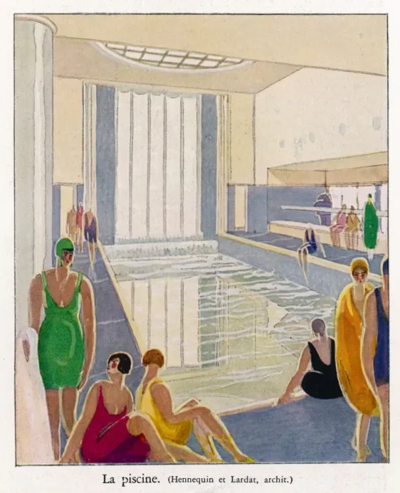 Framed Print : ATLANTIQUE SWIM POOL Framed Print : ATLANTIQUE SWIM POOL