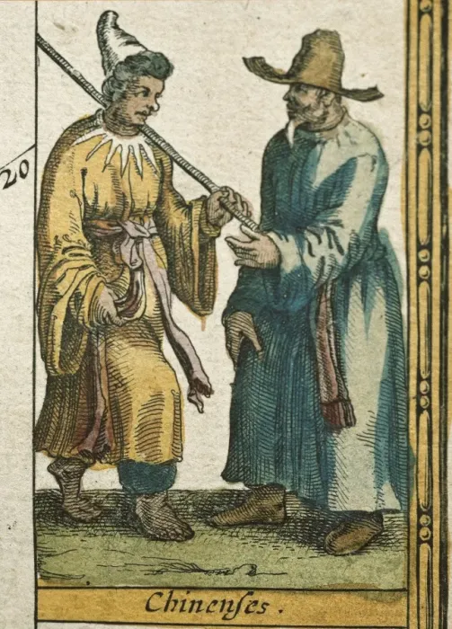 Framed Print : Atlas Novus. Asia. Chinese people, 17th c Framed Print : Atlas Novus. Asia. Chinese people, 17th c