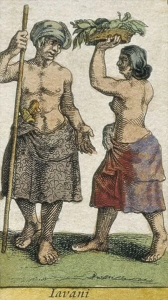 Atlas Novus. Asia. People of Java, 17th c