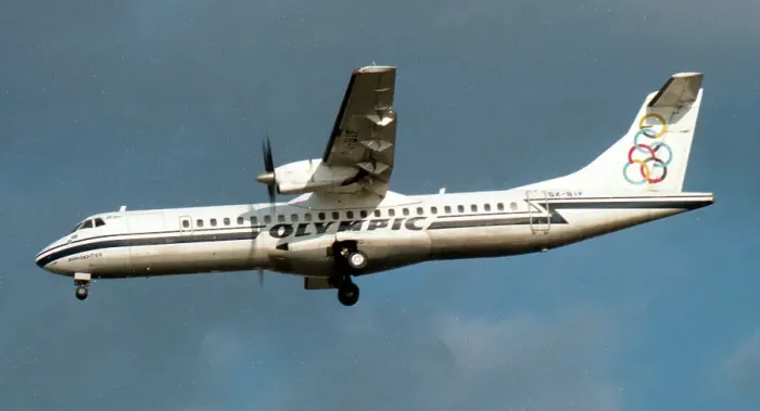Framed Print : ATR 72-202 SX-BIE Framed Print : ATR 72-202 SX-BIE