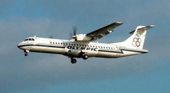 Framed Print : ATR 72-202 SX-BIE Framed Print : ATR 72-202 SX-BIE