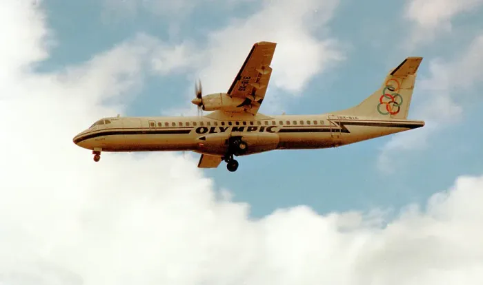 Framed Print : ATR 72-202 SX-BIE Framed Print : ATR 72-202 SX-BIE