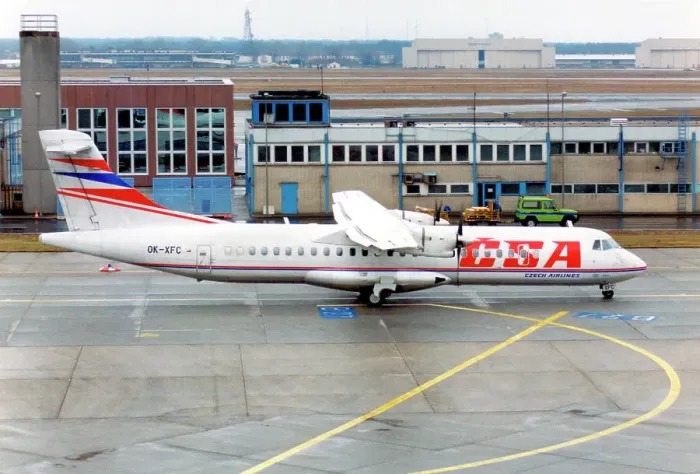 Framed Print : ATR 72 OK-XFC Nitra Framed Print : ATR 72 OK-XFC Nitra