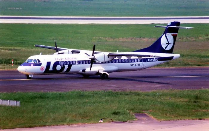 Framed Print : ATR 72 SP-LFH Framed Print : ATR 72 SP-LFH