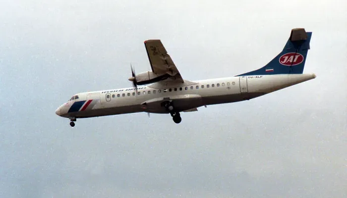 Framed Print : ATR 72 YU-ALP Framed Print : ATR 72 YU-ALP