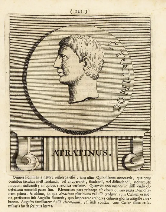 Framed Print : Atratinus, Roman consul and prosecutor Framed Print : Atratinus, Roman consul and prosecutor