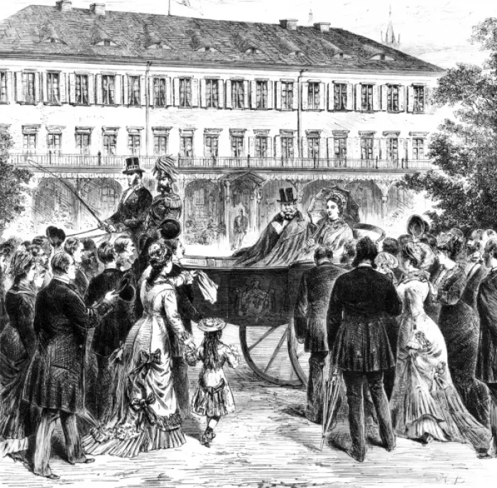 Framed Print : Attempted assasination of Wilhelm I Framed Print : Attempted assasination of Wilhelm I