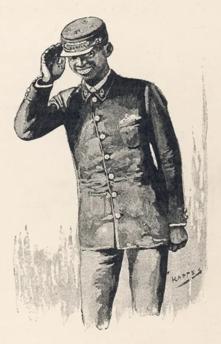 Framed Print : Attendant Salutes Framed Print : Attendant Salutes