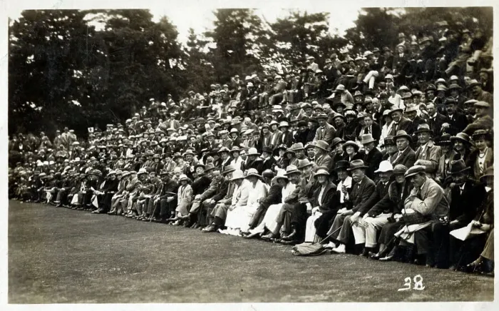 Framed Print : An attentive crowd - possibly at a Country Show Framed Print : An attentive crowd - possibly at a Country Show