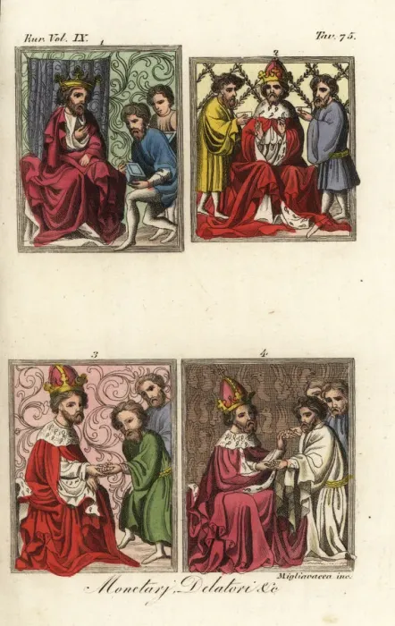 Framed Print : Audiences with Holy Roman Emperor Charles IV, 1365 Framed Print : Audiences with Holy Roman Emperor Charles IV, 1365