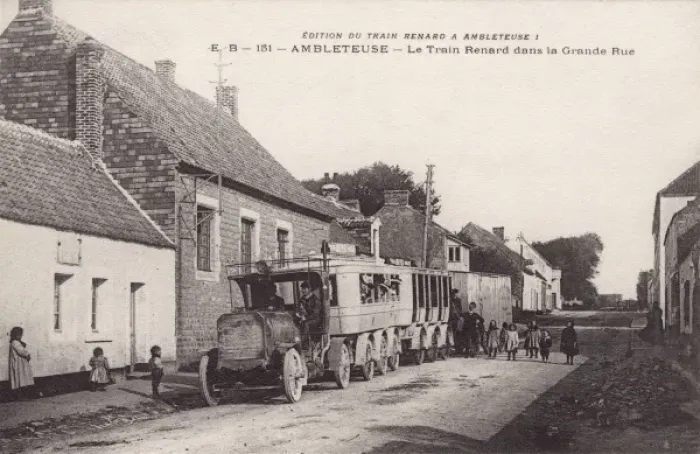 Framed Print : Audresselle, France - Train Renard - A Road Train Framed Print : Audresselle, France - Train Renard - A Road Train