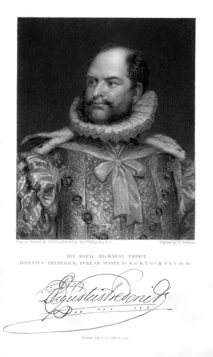 Framed Print : Aug. Fred. Duke Sussex 5 Framed Print : Aug. Fred. Duke Sussex 5