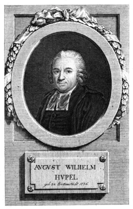 Framed Print : Aug. Wil. Hupel Framed Print : Aug. Wil. Hupel