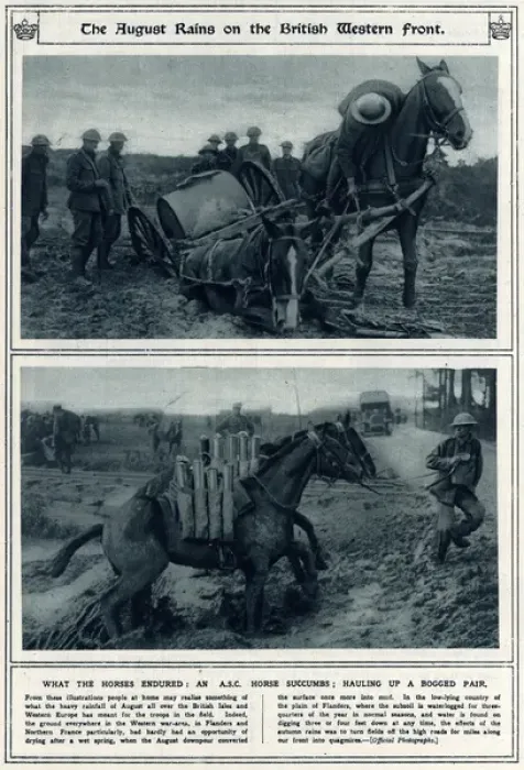 Framed Print : August 1917 rains on British Western Front Framed Print : August 1917 rains on British Western Front