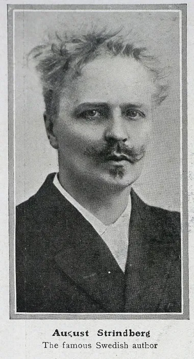 Framed Print : August Strindberg Framed Print : August Strindberg
