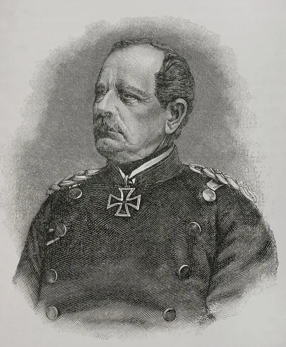 Framed Print : August von Werder (1808-1888). Prussian general Framed Print : August von Werder (1808-1888). Prussian general