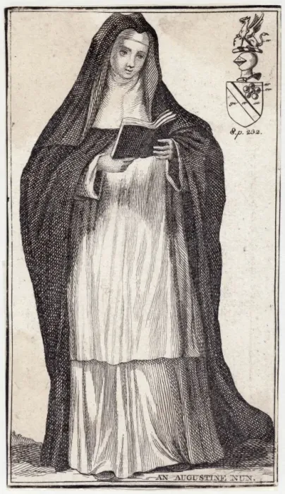 Framed Print : Augustine Nun Framed Print : Augustine Nun