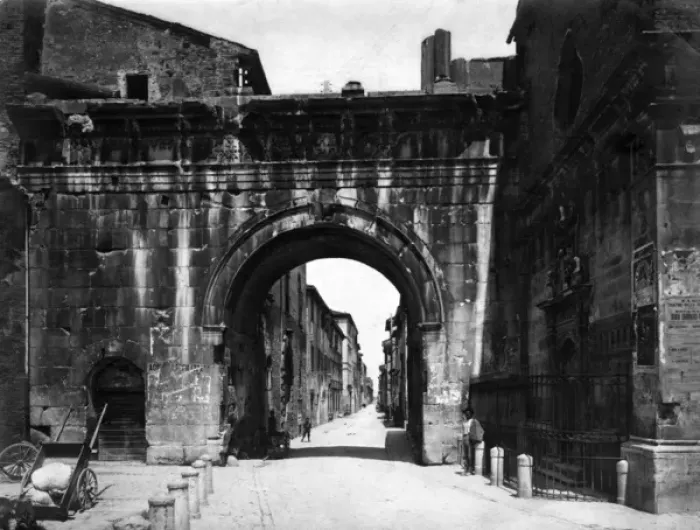 Framed Print : Augustus Arch, Fano Framed Print : Augustus Arch, Fano