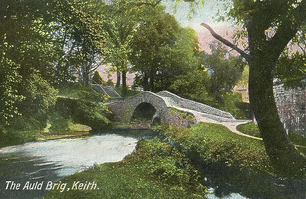 The Auld Brig, Keith, Old Bridge of Keith, Moray, Scotland