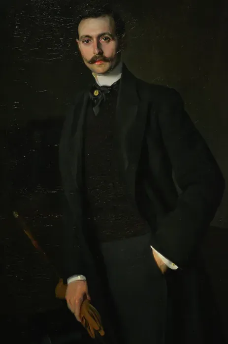 Framed Print : Aureliano de Beruete y Moret (1876-1922). Portrait Framed Print : Aureliano de Beruete y Moret (1876-1922). Portrait