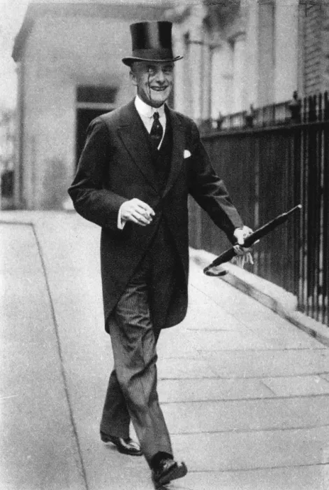 Framed Print : Austen Chamberlain Walks