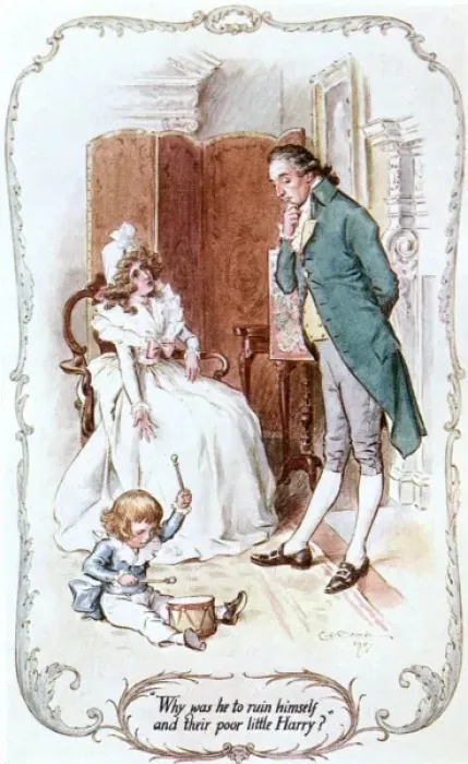 Framed Print : Austen / John Dashwood Framed Print : Austen / John Dashwood