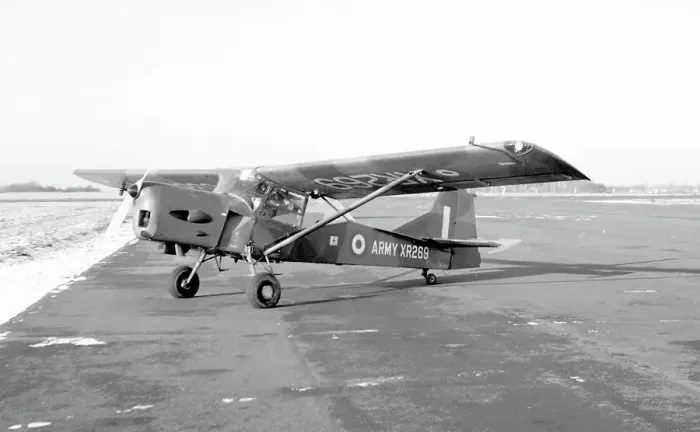 Framed Print : Auster AOP. 9 G-BDXY - XR369 Framed Print : Auster AOP. 9 G-BDXY - XR369