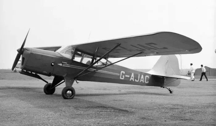 Framed Print : Auster J-1N alpha G-AJAC Framed Print : Auster J-1N alpha G-AJAC