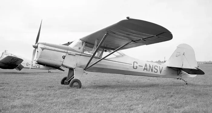 Framed Print : Auster J-5F Aiglet Trainer G-ANSV Framed Print : Auster J-5F Aiglet Trainer G-ANSV