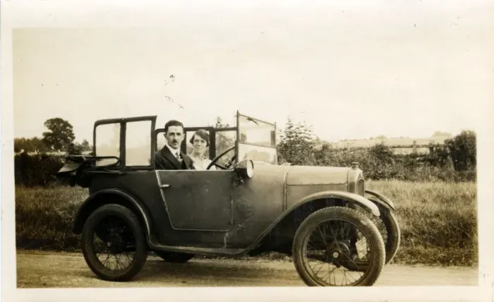 Framed Print : Austin 7 Vintage Car Framed Print : Austin 7 Vintage Car