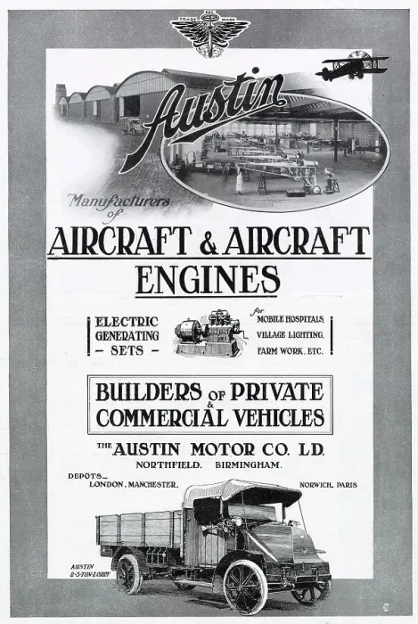 Framed Print : Austin was a large, well-respected company producing cars, lorries and a range of engines Framed Print : Austin was a large, well-respected company producing cars, lorries and a range of engines