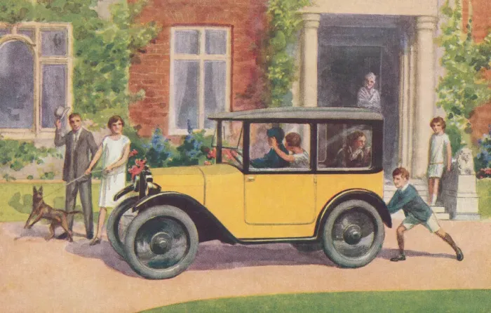Framed Print : Austin Seven car Framed Print : Austin Seven car
