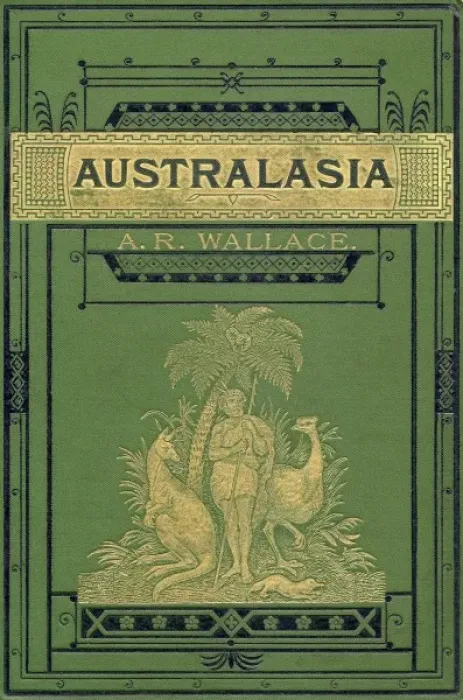 Framed Print : Australasia book cover Framed Print : Australasia book cover