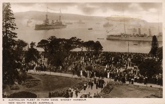 Framed Print : Australia - Australian Fleet in Farm Cove, Sydney Harbour Framed Print : Australia - Australian Fleet in Farm Cove, Sydney Harbour