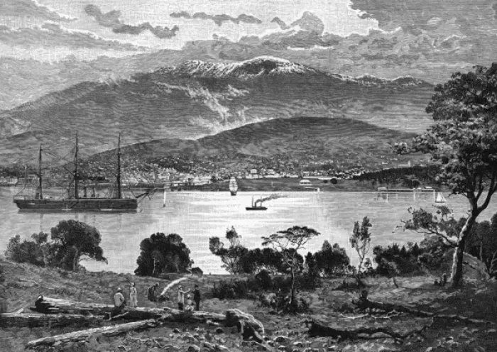 Framed Print : Australia Hobart Framed Print : Australia Hobart