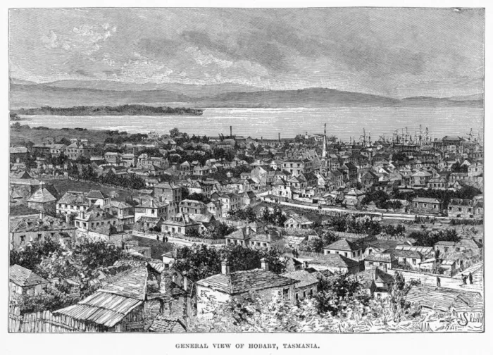 Framed Print : Australia Hobart Framed Print : Australia Hobart