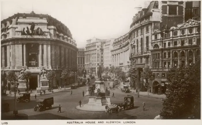 Framed Print : Australia House c. 1920 Framed Print : Australia House c. 1920