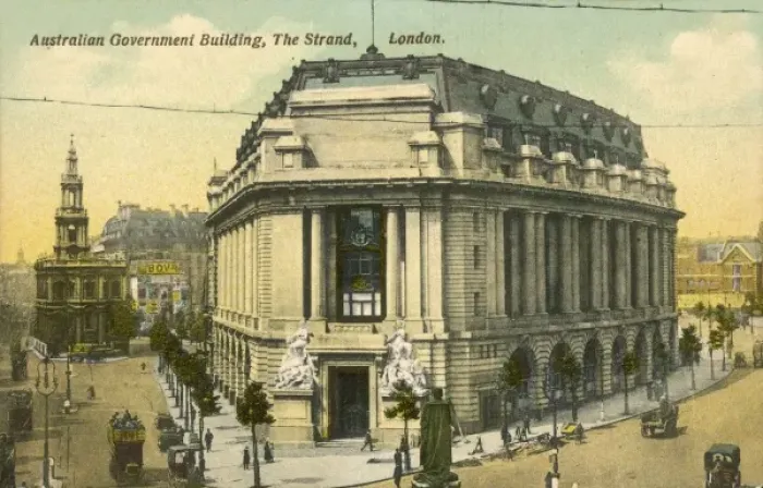 Framed Print : Australia House c. 1920 Framed Print : Australia House c. 1920